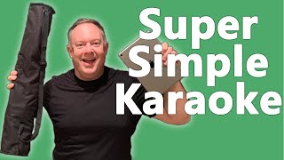 Simple Karaoke Setup for Mobile DJs  Add Another Component to your Services [upl. by Esimehc]