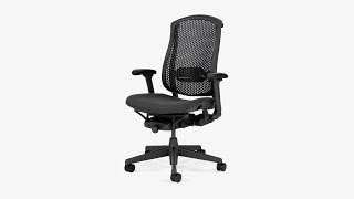 How to Adjust the Celle Office Chair from Herman Miller [upl. by Nakada388]