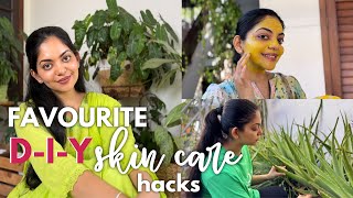 Favourite DIY Skin Care Hacks  Ahaana Krishna [upl. by Aciram]