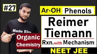 Reimer Tiemann Chemical Rxn in Phenol  Salicylaldehide Formation with mechanism  JEE NEET AIIMS [upl. by Lindholm]