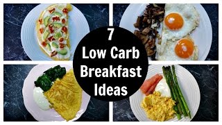 7 Low Carb Breakfast Ideas  A Week Of Keto Breakfast Recipes [upl. by Yelrahc294]