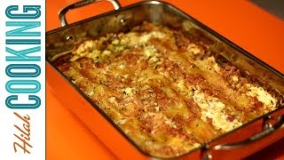 How to Make Meatless Lasagna  Hilah Cooking [upl. by Helmut]