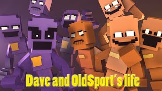 SFMFNaF Dave and OldSports life [upl. by Nivrehs]