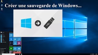 COMMENT SAUVEGARDER WINDOWS 10 [upl. by Cleaves178]