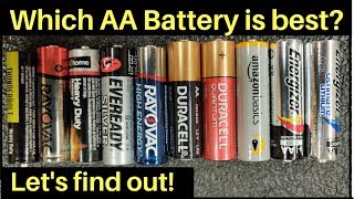 Which AA Battery is Best Can Amazon Basics beat Energizer Lets find out [upl. by Zysk571]