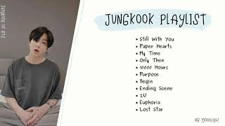 Updated 1 Jungkook Of BTS 전정국 Playlist  study relax sleep [upl. by Relly]