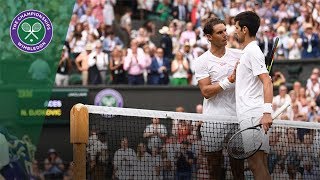 Novak Djokovic vs Rafael Nadal  Djokovic Wins Five Set Epic  Full Match Wimbledon 2018 SemiFinal [upl. by Hermine]