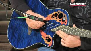 Ovation Celebrity Elite Plus CE44P8TQ Acousticelectric Guitar Demo  Sweetwater Sound [upl. by Philbo276]