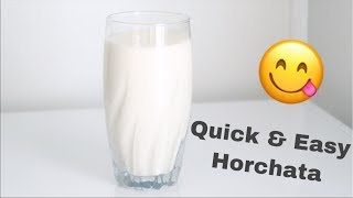 Quick amp Easy Horchata [upl. by Cicily]