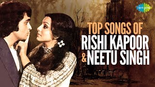 Top 15 songs of Rishi Kapoor and Neetu Singh  Evergreen Jodi [upl. by Nonnelg]