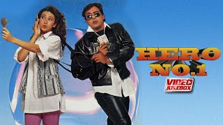 Hero No1  Video Jukebox  Govinda  Karisma Kapoor  90s Hit Movie Songs  Tips Official [upl. by Naimaj]