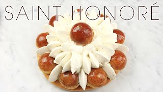 French Chef Makes St Honoré Cake Incredible Pastry Recipe That’s Worth Trying  How To Cuisine [upl. by Eirhtug]