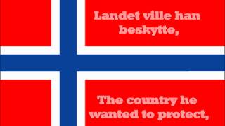 National anthem of Norway Lyrics [upl. by Aisereht]