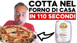 Pizza napoletana facile con farina Caputo Nuvola cotta in 2 minuti [upl. by Vin471]