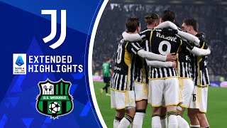 Juventus vs Sassuolo Extended Highlights  Serie A  CBS Sports Golazo [upl. by Gilbart]