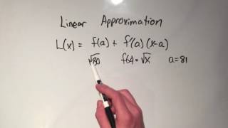 Linear Approximation [upl. by Saire]