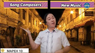 MUSIC 10 NEW MUSIC AND SONG COMPOSERS [upl. by Sitnerp705]