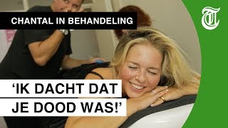 Hilarisch Billen Chantal ondergaan pijnlijke massage  CHANTAL IN BEHANDELING 01 [upl. by Acinorehs]