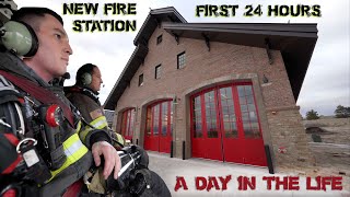 First 24 Hours in a New Fire Station  A Day in the Life [upl. by Mayor334]