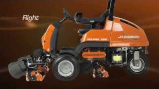 Jacobsen Eclipse 322 Riding Greens Mower  Intro [upl. by Bordy]