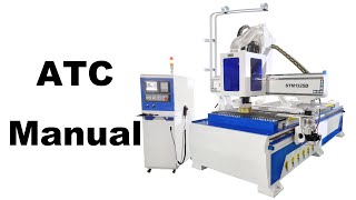 How to Use ATC CNC Router with quotSyntecquot Control System [upl. by Rand]