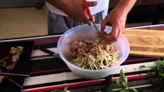 Recette bo bun vietnamienne [upl. by Handal]