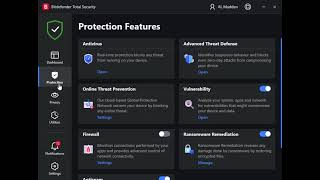 How to disable or enable turn off or turn on Bitdefender total security 2021 [upl. by Adai]