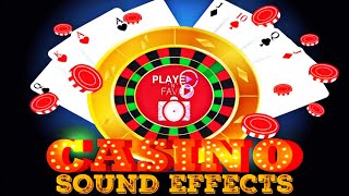 Gambling Casino Sound Effects  All Jackpot Winning Sounds  Best Las Vegas Casino Gambling Sounds [upl. by Hyacintha260]