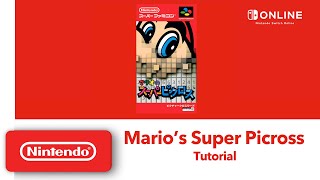 Mario’s Super Picross  How to Play  Nintendo Switch Online [upl. by Nyladnohr]