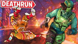 Racing LazarBeam in LAVA Deathrun [upl. by Ardnahs]