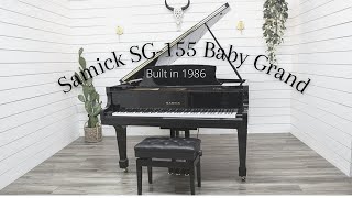 Samick SG155 Baby Grand Piano [upl. by Rossner176]