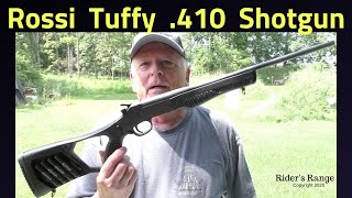 Rossi Tuffy 410 Shotgun on Riders Range [upl. by Oswald42]