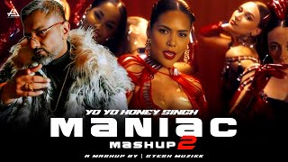 Maniac Mashup 2  Yo Yo Honey Singh  Gtesh Muzikk  Yo Yo Honey Singh New Song remix newmashup [upl. by Dian384]