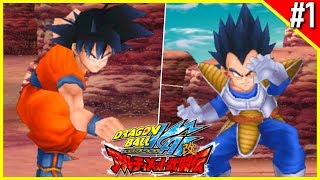 Dragon Ball Kai Ultimate Butouden Playthrough Episode 1  Saiyan Saga [upl. by Zubkoff]