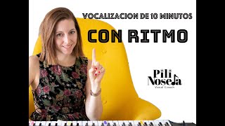 10 MINUTOS DE VOCALIZACIÓN CON RITMO [upl. by Doehne]