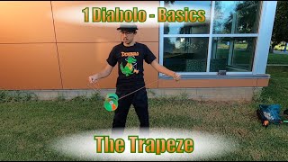 The Trapeze  Beginner Diabolo Tricks [upl. by Anelagna117]