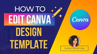 HOW TO EDIT A GRAPHIC IN CANVA TIPS AND TRICKS [upl. by Ocinom]