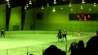 Class B Hockey Waskaganish Winnibek Jets vs Nemaska Axemen January 20 2013 Overtime 65 Nemaska [upl. by Otsenre]