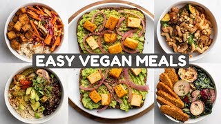 5 Meals I Eat Every Week Vegan [upl. by Jae782]