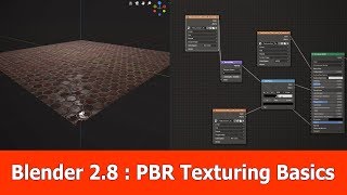 Blender 28 PBR Texturing for Beginners [upl. by Darbie]