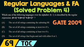 Regular Languages amp Finite Automata Solved Problem 4 [upl. by Sherye]