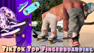 Fingerboard Tricks  The Best of TikTok [upl. by Magda946]