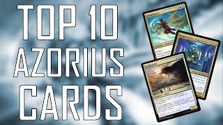 Top Ten Azorius Commander Cards [upl. by Nalepka]