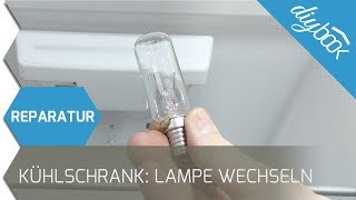 Kühlschrank  Lampe wechseln [upl. by Storer660]