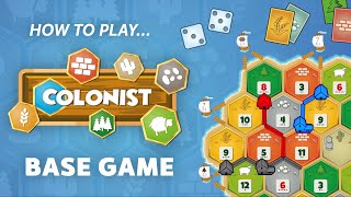 Colonist io  How to Play Catan Online [upl. by Eram]