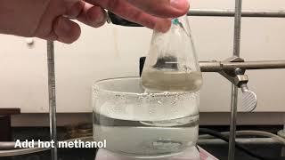 Recrystallization of Naphthalene from a Mixed Solvent [upl. by Neeluj]