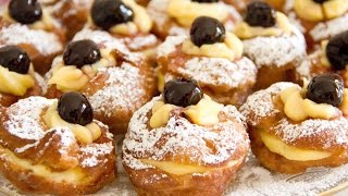 ZEPPOLE DI SAN GIUSEPPE  Ricettait [upl. by Akaenahs]