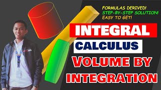 Volume by Integration Integral Calculus [upl. by Callum]