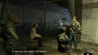 HalfLife 2 Episode 2 AR3 Argument [upl. by Wynny]