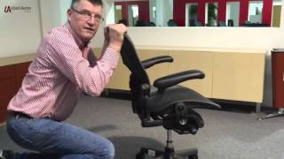 How to Operate the Herman Miller Aeron Chair [upl. by Newberry]